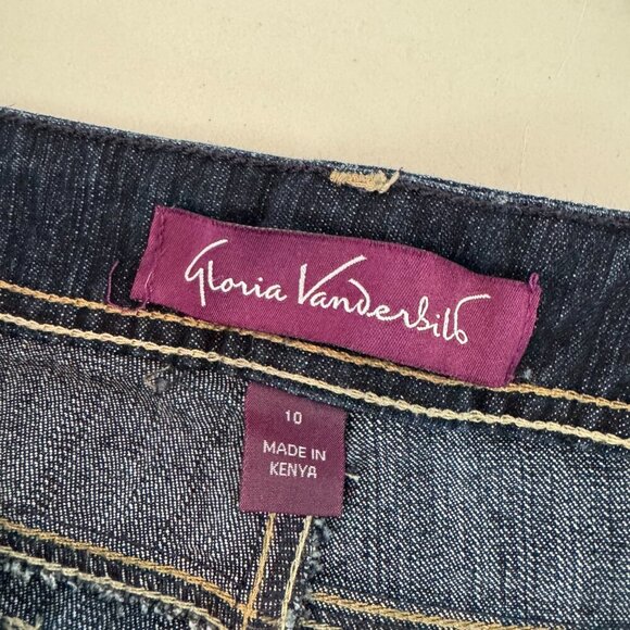 Gloria Vanderbilt Women’s Boot Cut Blue Jeans Size 10 - Picture 3 of 3